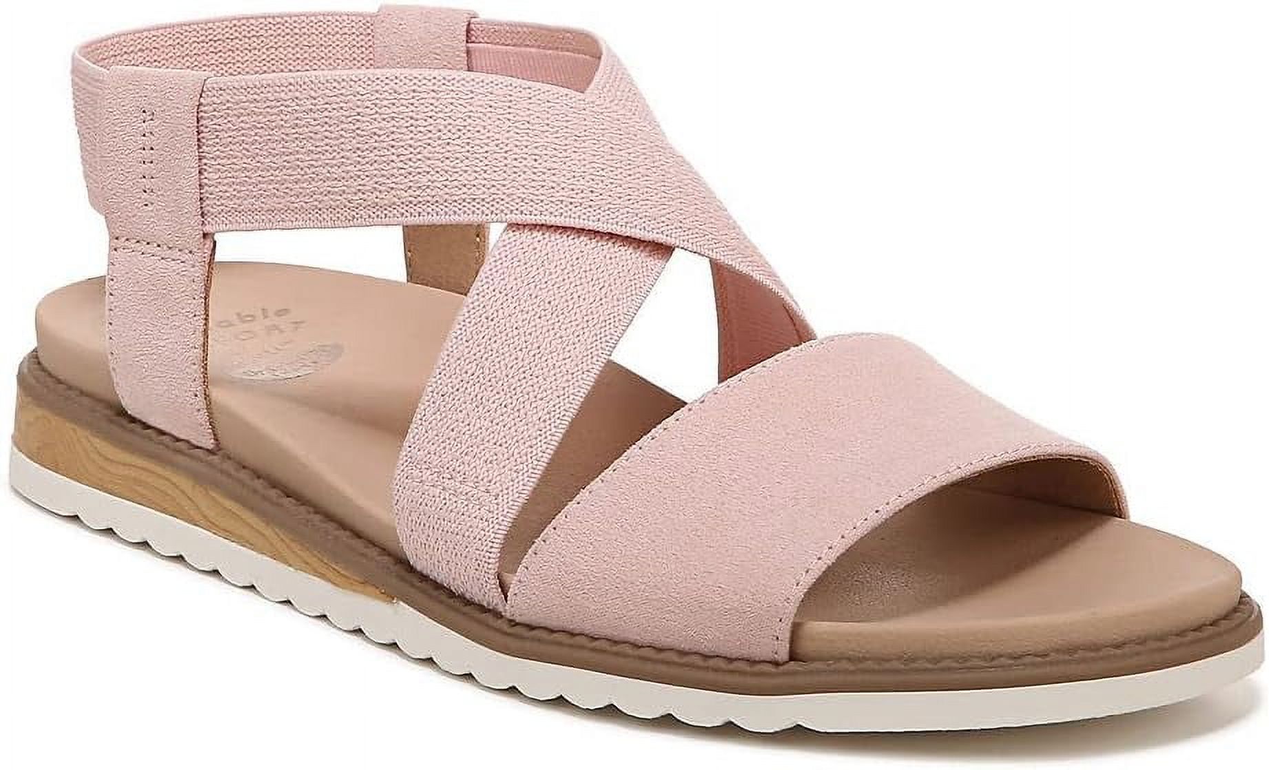 Dr. Scholls Women's Islander Strappy Flat Sandal Pink Clay 8M
