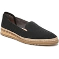 thumbnail image 1 of Dr. Scholls Women's Jetset Loafers Black Canvas 6.5M, 1 of 5