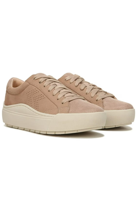 Take It Easy Women's Fashion Sneakers Taupe Suede Size 8.5 M