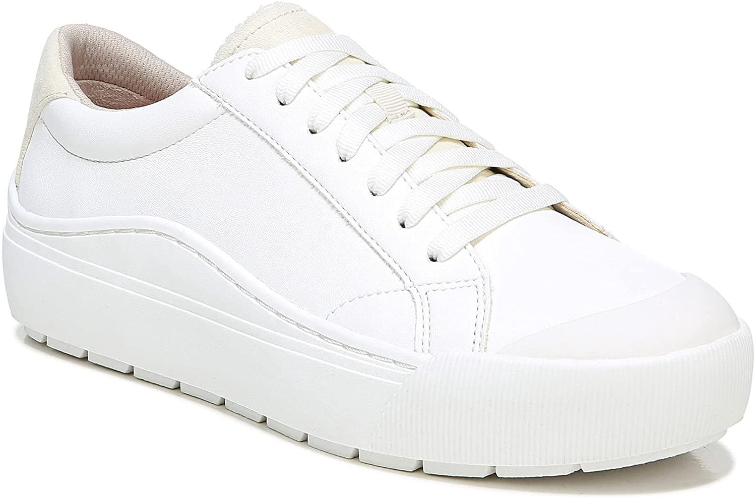 Dr. Scholls Women's Time Off White Sneaker 10M