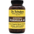 thumbnail image 1 of Dr. Schulze's Intestinal Formula #1, All Natural Bowel Colon Cleanse, Promotes Regular Bowel Movements, Improves Detoxification, Immune Support, Herbal Supplements, Vegan - 250 Ct, 1 of 9