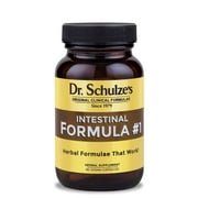 Dr. Schulze’s Intestinal Formula #1 Promotes Regular & Complete Bowel Movements,Improved Elimination, Better Digestion,Herbal Dietary Supplements - 90 Capsules