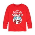 thumbnail image 1 of Dr. Seuss - 1st Grade Squad Thing 1 and Thing 2 - Youth Long Sleeve Graphic T-Shirt, 1 of 6