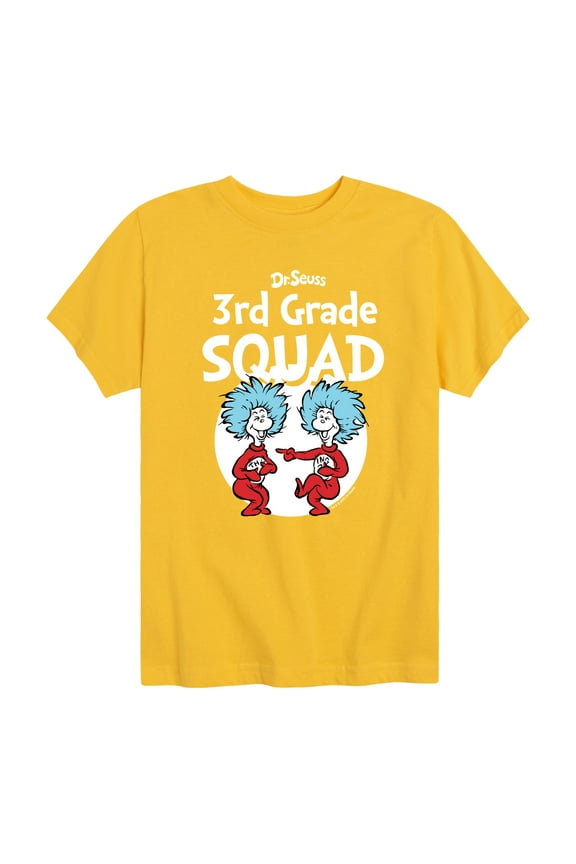 - 3rd Grade Squad - Youth Short Sleeve Graphic T-Shirt