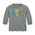 thumbnail image 1 of Dr. Seuss - ABC Book Characters - Youth Long Sleeve Graphic T-Shirt, 1 of 6