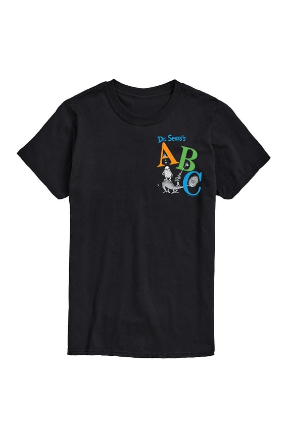 - ABC Book Cover - Men's Short Sleeve Graphic T-Shirt