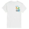 thumbnail image 1 of Dr. Seuss - ABC Book Cover - Men's Short Sleeve Graphic T-Shirt, 1 of 5
