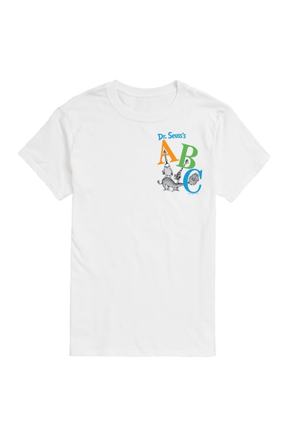 - ABC Book Cover - Men's Short Sleeve Graphic T-Shirt