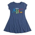 thumbnail image 1 of Dr. Seuss - ABC - Toddler And Youth Girls Fit And Flare Dress, 1 of 1