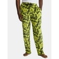 thumbnail image 1 of Dr. Seuss, Adult Men’s, The Grinch Graphic Superminky Pajama Fleece Sleep Pants, Size S-XL, 1 of 5