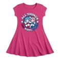 thumbnail image 1 of Dr. Seuss - All Things Red, White and Blue - Toddler And Youth Girls Fit And Flare Dress, 1 of 4