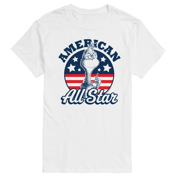 Dr. Seuss - America's Favorite Mean One - Men's Short Sleeve Graphic T-Shirt