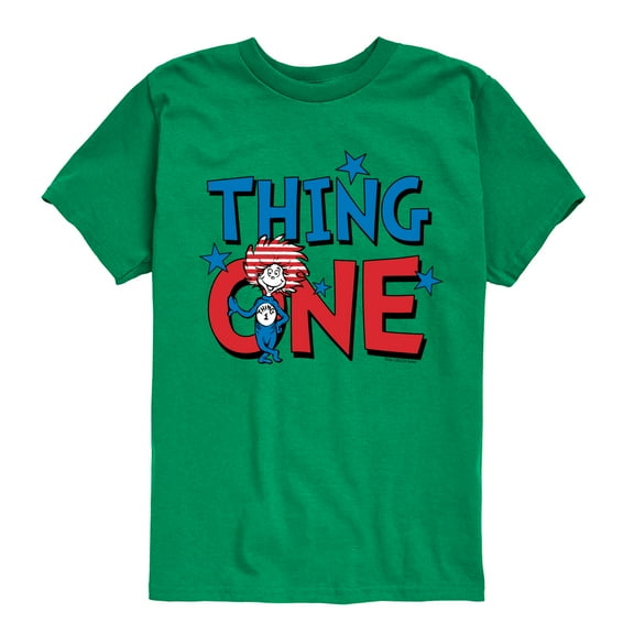 Dr. Seuss - American Thing One - Toddler And Youth Short Sleeve Graphic T-Shirt