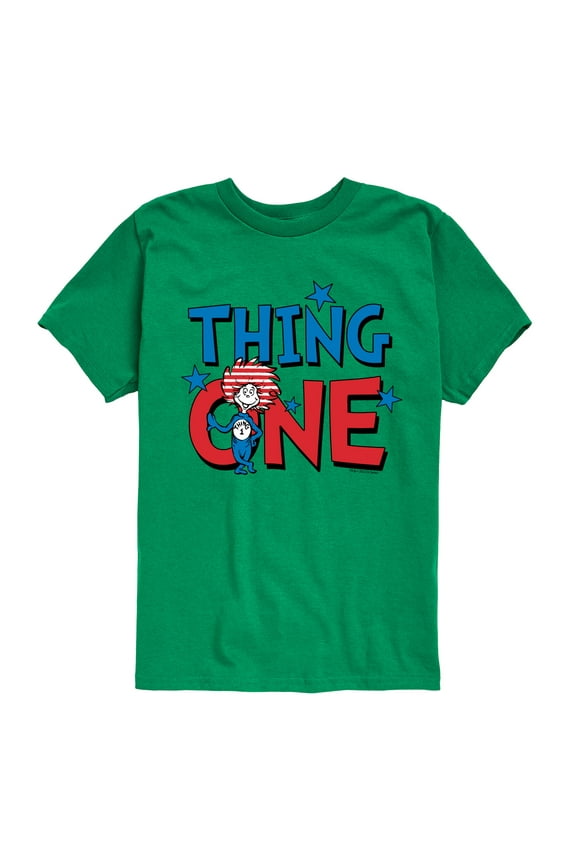 - American Thing One - Toddler And Youth Short Sleeve Graphic T-Shirt