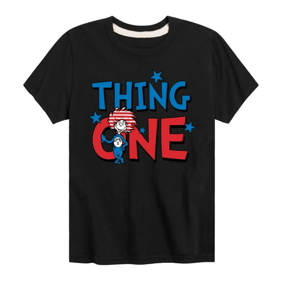 Dr. Seuss - American Thing One - Toddler And Youth Short Sleeve Graphic T-Shirt