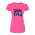 thumbnail image 1 of Dr. Seuss - American Thing Two - Juniors Fitted Graphic T-Shirt, 1 of 6