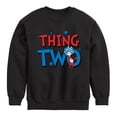 thumbnail image 1 of Dr. Seuss - American Thing Two - Toddler And Youth Crewneck Fleece Sweatshirt, 1 of 5