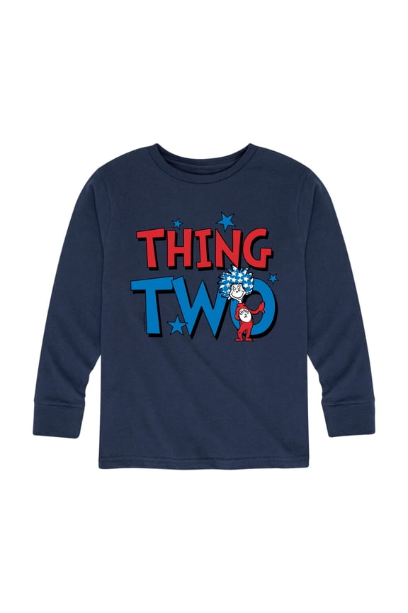 - American Thing Two - Toddler And Youth Long Sleeve Graphic T-Shirt