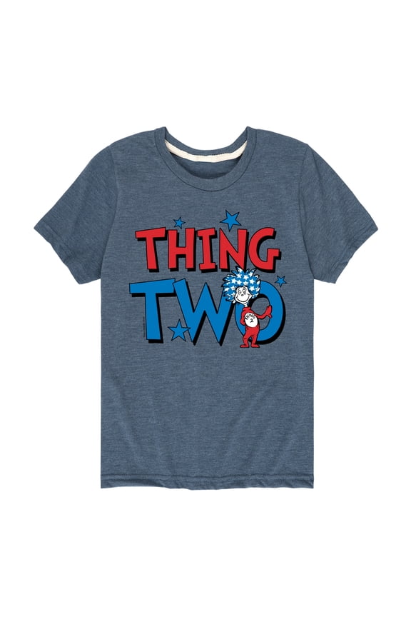 - American Thing Two - Toddler And Youth Short Sleeve Graphic T-Shirt