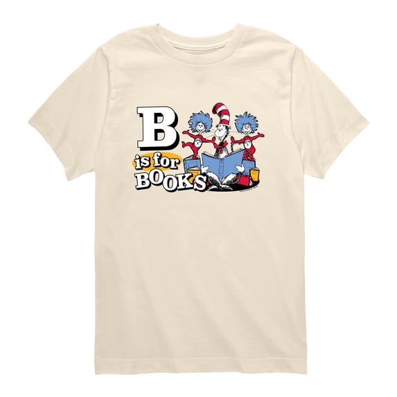 Dr. Seuss - B is for Books Toddler Short Sleeve Graphic T-Shirt