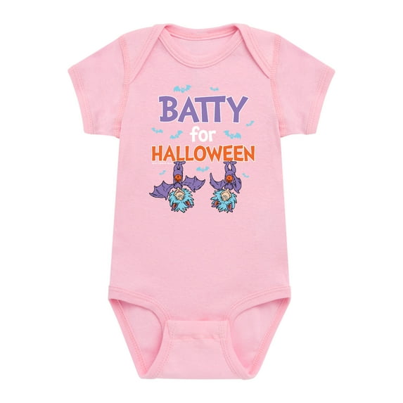 Dr. Seuss - Batty For Halloween Thing 1 and Thing 2 - Infant Baby One Piece