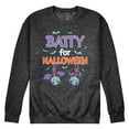 thumbnail image 1 of Dr. Seuss - Batty For Halloween Thing 1 and Thing 2 - Men's Crew Neck Fleece Pullover, 1 of 6