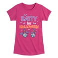 thumbnail image 1 of Dr. Seuss - Batty For Halloween Thing 1 and Thing 2 - Toddler And Youth Girls Short Sleeve Graphic T-Shirt, 1 of 6