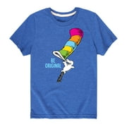 Dr. Seuss - Be Original - Toddler And Youth Short Sleeve Graphic T-Shirt