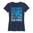 thumbnail image 1 of Dr. Seuss - Blue Phase Fish - Women's Short Sleeve Graphic T-Shirt, 1 of 6