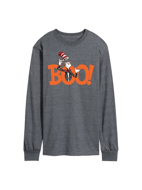 - Boo Cat - Men's Long Sleeve T-Shirt