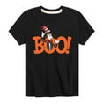 thumbnail image 1 of Dr. Seuss - Cat in the Hat Boo Cat - Toddler And Youth Short Sleeve Graphic T-Shirt, 1 of 6