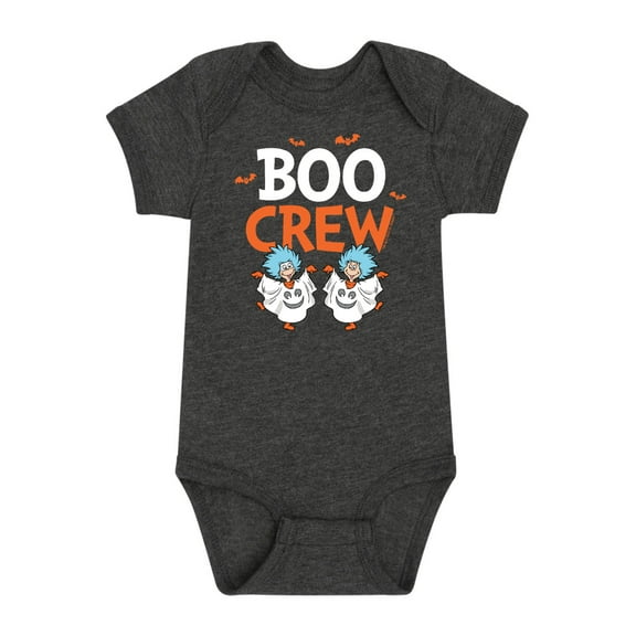 Dr. Seuss - Boo Crew Thing 1 and Thing 2 - Infant Baby One Piece