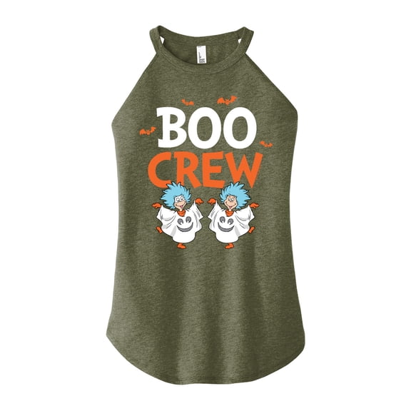 Dr. Seuss - Boo Crew - Juniors High Neck Tank Top