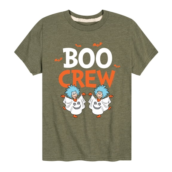 Dr. Seuss - Boo Crew Thing 1 and 2 - Toddler And Youth Short Sleeve Graphic T-Shirt