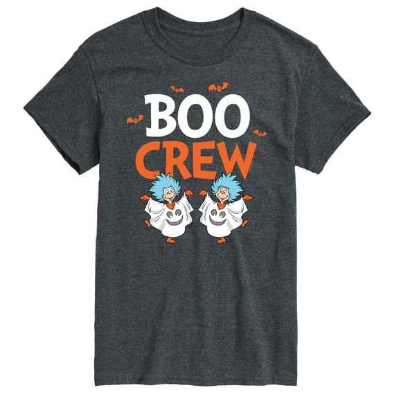 Dr. Seuss - Boo Crew Thing 1 and Thing 2 - Men's Short Sleeve Graphic T-Shirt