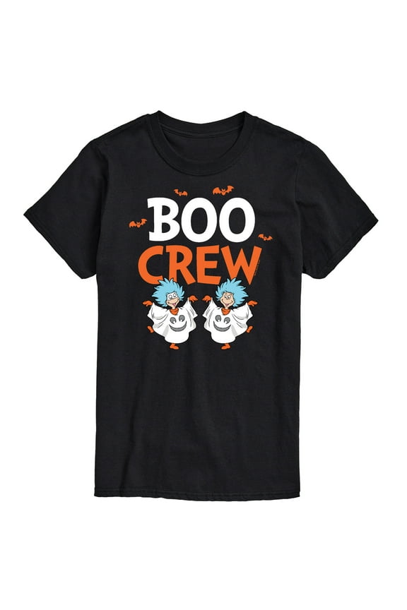 - Boo Crew Thing 1 and Thing 2 - Men's Short Sleeve Graphic T-Shirt