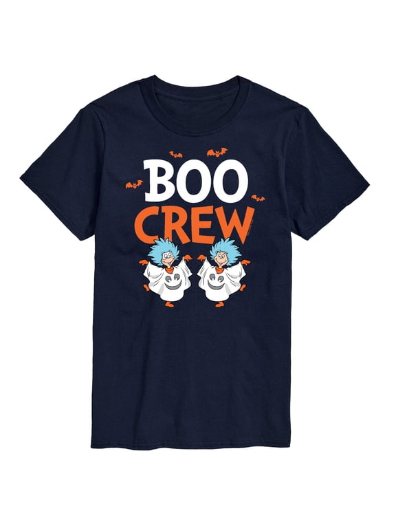 - Boo Crew Thing 1 and Thing 2 Men's Short Sleeve Graphic T-Shirt