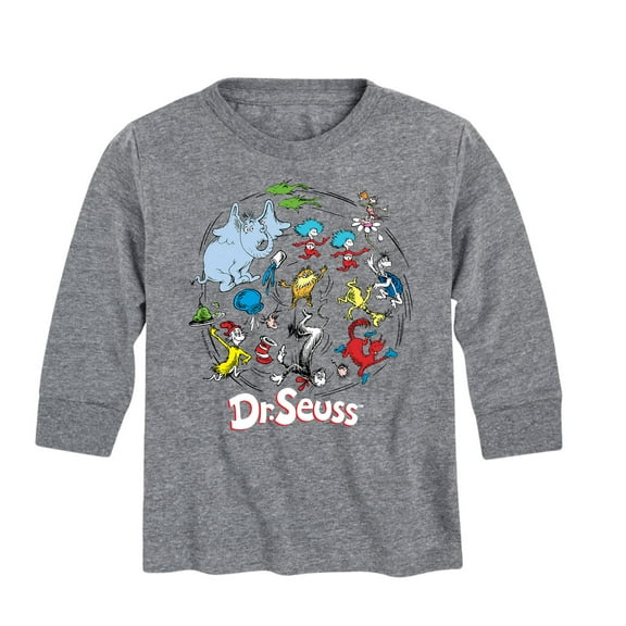 Dr. Seuss Book Characters - Toddler And Youth Long Sleeve Graphic T-Shirt