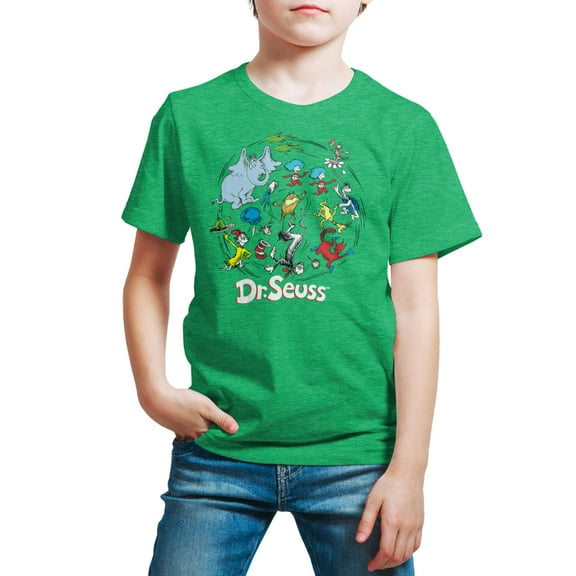 Dr. Seuss Book Characters - Toddler And Youth Short Sleeve Graphic T-Shirt