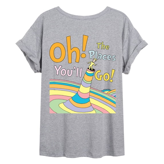 Dr. Seuss - Book Cover Relaxed Fit T-Shirt