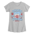 thumbnail image 1 of Dr. Seuss - Books Are My Thing Fitted Short Sleeve Graphic T-Shirt, 1 of 5