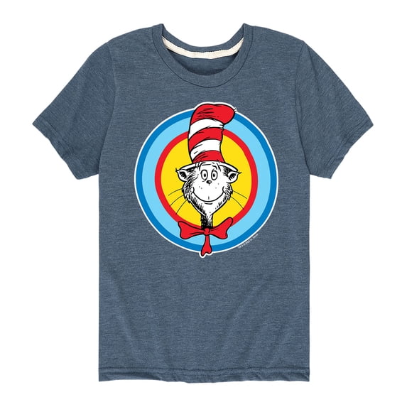 Dr. Seuss - Cat In the Hat Smile - Toddler And Youth Short Sleeve Graphic T-Shirt