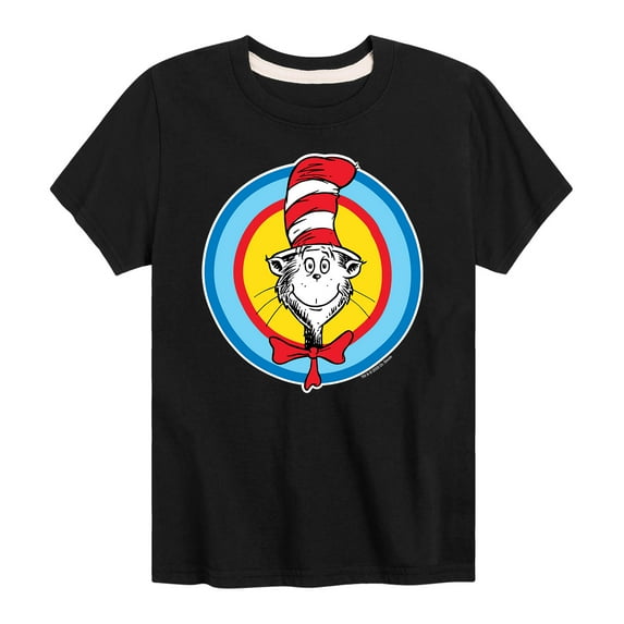 Dr. Seuss - Cat In Hat Smile - Toddler And Youth Short Sleeve Graphic T-Shirt