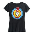 thumbnail image 1 of Dr. Seuss - Cat In Hat Smile - Women's Short Sleeve Graphic T-Shirt, 1 of 6