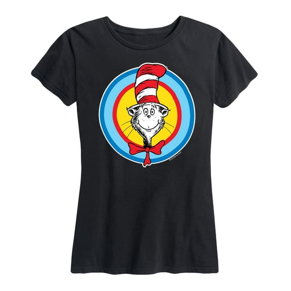 Dr. Seuss - Cat In Hat Smile - Women's Short Sleeve Graphic T-Shirt