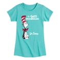 thumbnail image 1 of Dr. Seuss - Cat In Hat Spanish  - Girls Toddler And Youth Fitted Short Sleeve Tee, 1 of 6