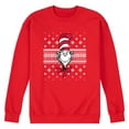 thumbnail image 1 of Dr. Seuss - Cat In Hat Sweater - Men's Long Sleeve Crew Fleece Sweatshirt, 1 of 5