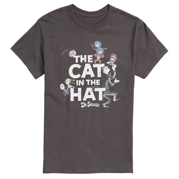 The Cat in the Hat - Cat & Friends Tonal - Men's Short Sleeve Graphic T-Shirt