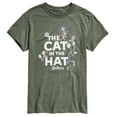 thumbnail image 1 of The Cat in the Hat - Cat & Friends Tonal - Men's Short Sleeve Graphic T-Shirt, 1 of 4