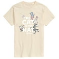 thumbnail image 1 of The Cat in the Hat - Cat & Friends Tonal - Men's Short Sleeve Graphic T-Shirt, 1 of 4